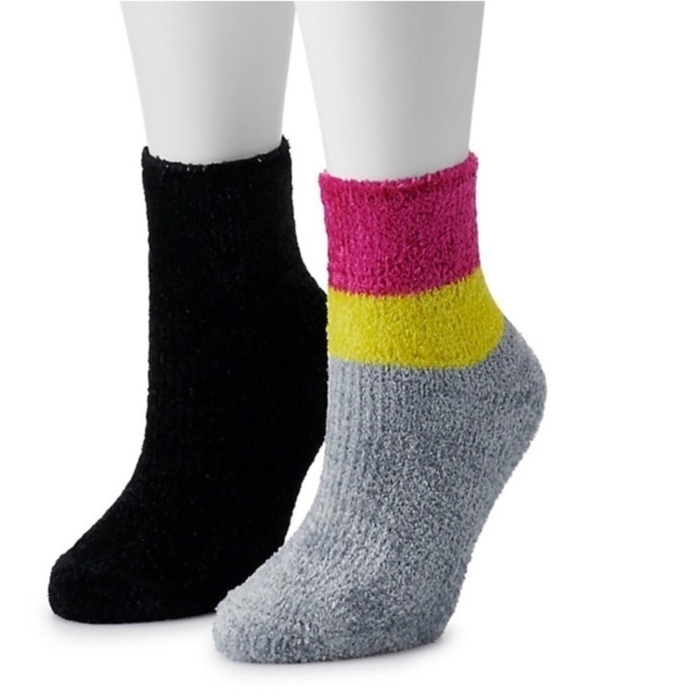Circus by Sam Edelman Woman’s color-block chenille construction 2 pack